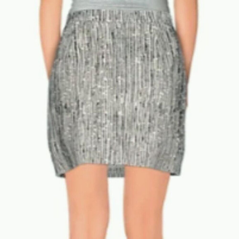 Balenciaga striped min skirt black and white size 6 - Picture 3 of 8
